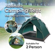 Automatic Camping Tent for 2 Persons Waterproof /  Kemah Berkemah Kalis Air Mudah Dibawa Dan Dipasan