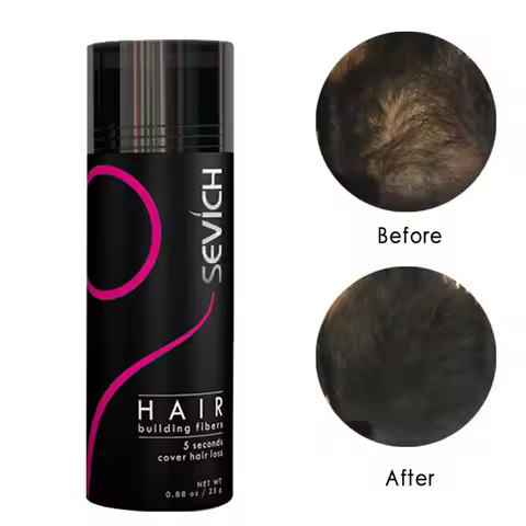 10 Color Hair Fibers Regrowth Powders Keratin Applicator Hair Building Fibers Spray Pump Hair Growth