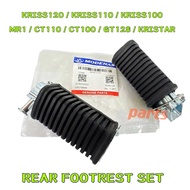 MODENAS KRISS REAR FOOTREST 0 FOOT REST TEMPAT LETAK KAKI PIJAK BELAKANG KRISS100 KRISS 100 KRISS110