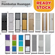 Free Rattan Screen Support Legs, Unique Minimalist Rattan Room Partition Divider Model