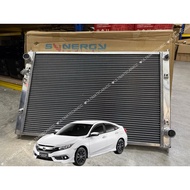 SYNERGY FULL ALUMINIUM RADIATOR HONDA CIVIC FC/TEA 1.5 TURBO/ TEA NA 1.8 /FK7 TURBO / FK8 TYPE-R TUR
