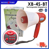 30W Megaphone with Rechargeable Battery / Bluetooth / Record Function / Built-in Siren Loud Hailer