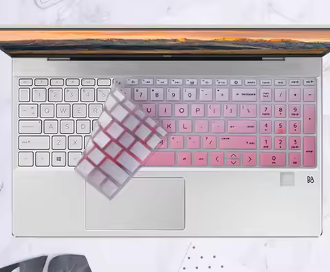 Silicone Laptop Keyboard Cover Protector Skin For 15.6" HP Pavilion 15-eg0010TX 15-eg0102TX 15-eg Se