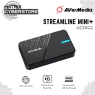 Avermedia GC311G2 StreamLine MINI+ Live Streaming Game Capture card - Switch 2 Compatible, HDMI 2.0,