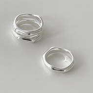 (ring) : BUTTER RING SILVER925 (PRICE PER PIECE) / แหวนเงินแท้ แหวนเกลี้ยงเงินแท้ 925 (ราคาต่อ 1 วง)