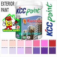 ( 18L ) KCC PAINT KOREVER PURE ACRYLIC EXTERIOR FINISH 5 YEARS KOREA PAINT FUNGUS ALGAE RESISTANCE /
