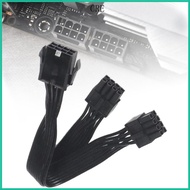 CRE CPU Power Cable 8PIN to 2x 8PIN 4+4 18AWG for Networking Power Cable Cord 8PIN 4Pin +4PIN Splitt
