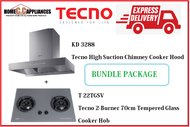 TECNO HOOD AND HOB FOR BUNDLE PACKAGE ( KLD 3288 &amp; T 22TGSV ) / FREE EXPRESS DELIVERY