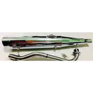 ☩ ◊ ♞Apido power pipe V1 chromed wave 100 wave 125