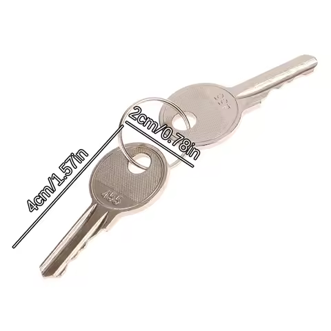 New! 2PC 455 Key Round Head Three-speed Selector Key Switch XB2-BG03C BG21C BG25C BG33C For Elevator