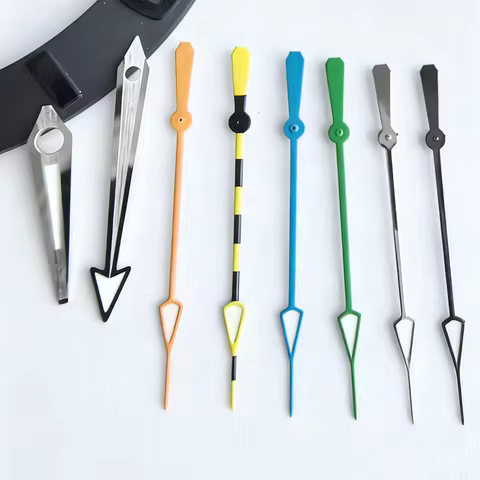 9.25*14*15.7mm Arrow-shaped Watch Hands For Seiko Seamaster Aqua Terra NH35/36/4R/6R/7S Movement Blu