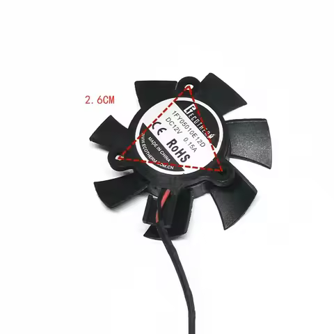 Suitable for 1FY05010E12D Jingyu GT730 4HDMI HD5450 Ming Xuan GT 1030 weight 2G video card silent fa