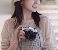 適用機型FUJIFILM X-T30 III/X-T30 II/ X-T30手掌紋皮革相機底座