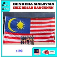 BENDERA BESAR /BENDERA MALAYSIA PELBAGAI SAIZ / GIANT FLAG MALAYSIA/ READY STOCK/超大马来西亚国旗