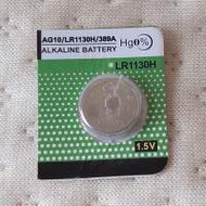 全新Alkaline Battery 1.5V LR1130H AG10 389A 鈕扣電池 Button Battery 鈕型電池 ...