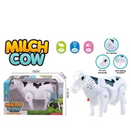Battery Operated Cow Buffalo Animal Toy for Children with Walk and Sound - Educational Toy