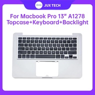A1278 For MacBook Pro 13.3" A1278 2011 2012 Topcase Palmrest Keyboard Backlight US UK