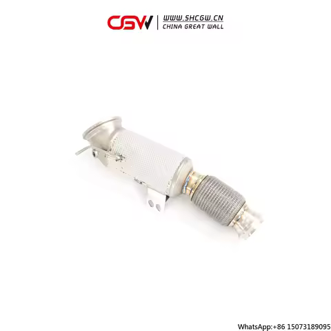 CGW Best Price Performance Sound Exhaust Euro 6 Catted Downpipe for 540 B58 G30 G38