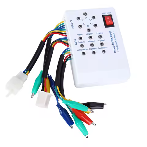 Brushless Motor Tester Electro Car EBike Scooter Detector 115x80x26mm With Self-Check Function