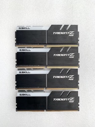 RAM (หน่วยความจำ) 64GB (16GBx4) DDR4 3200MHz G.SKILL TRIDENT Z RGB มือสอง ประกัน LT