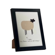 Photo Frame Table Creative Wall Hanging 17cm 20cm 23cm 27cm 0cm A Picture Frame Teacher Photo Solid 