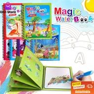 Qori Store - Magic Water Book / Magic Coloring Book