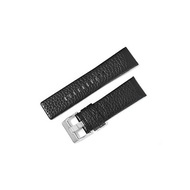 [Import King Original] Watch Parts Diesel Compatible Outside Belt Cowhide Men's Watch Band Watch Black SS26mm