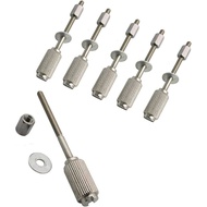 YICBOR 2pcs Embroidery Hoop Metal Long Adjusting Screws #XE4590001 Compatible with Many Brother Jano