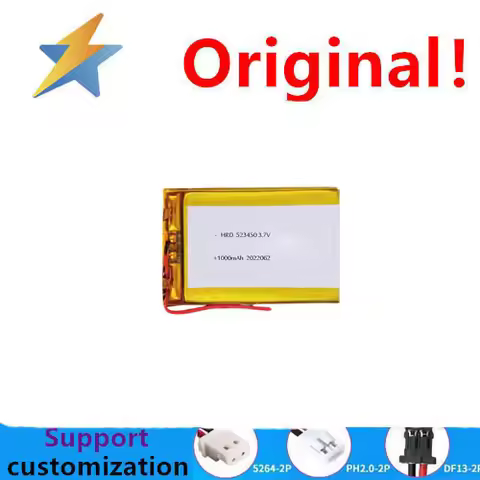 Polymer soft pack lithium battery 523450 wireless Bluetooth headset keyboard beauty instrument tacho