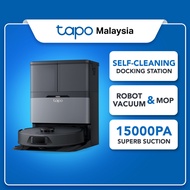 TP-Link Tapo RV50 Pro Omni Smart Robot Vacuum & Mop – Self-Cleaning Dock Auto Empty, Hot Water Wash,