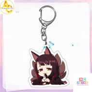 Keychain, Azur Lane Game Standee Model Study Desk Decoration