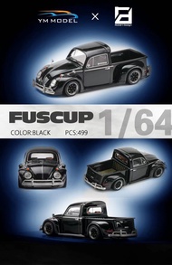 YM MODEL 1: 64 Beetle Pickup Truck FuScup Resin Simulation Car MODEL Decoration