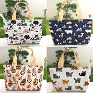 Tas Jinjing Handbag Wanita Motif Hewan / Pouch Handbag / Kanvas Twill / Tas Selempang wanita / Tas Wanita / Tempat Kosmetik /  Tas Terbaru / Tas wanita terbaru / Tas Korea