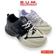 BUM Equipment Women's Shoe B89041/B89042 Black/Purple - Kasut Wanita Kasual Selesa Sneakers