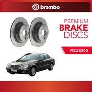 BREMBO Rear Discs (2pcs) - Mercedes W211 E200,E240, Mercedes W212 E200 CGI