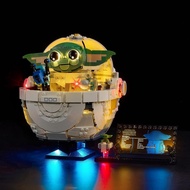 Kyglaring LED Light Kit Compatible with Lego 75403 Set, Lighting Accessories for Grogu with Hover Pr
