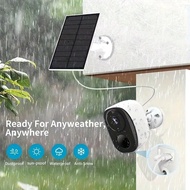 2K 3MP Solar Powered Outdoor Wireless Battery Security Camera, AI Motion Detection, Two-Way Audio, A