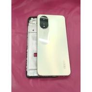 MESIN Oppo A38 4g A18 4G Housing Fullset Casing Backdoor Plus CameraRing Back Case Cover + Middle Si