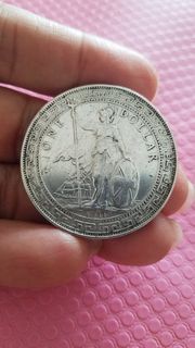 ⛔新淨 1911年英國貿易幣(站洋) 壹圓 纯銀 銀幣 (see settlement location frist)