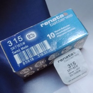 Battery 716 SR716SW 315 Renata Original Swiss Watch Battery Price 1pcs