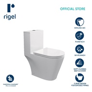 [Pre-Order] RIGEL Gallant One-piece Toilet Bowl with optional upgrade to manual/electronic bidet seat cover WO9030FA-HKM