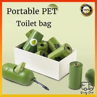 Pet garbage bag feces bag Toilet bag Pet Feces Plastic Bag Cat Litter Garbage Disposal Bag Dog Cat G