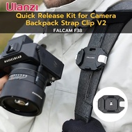 ชุดอุปกรณ์ติดกล้องเข้ากับกระเป๋าสะพายหลัง Ulanzi Falcam F38 Quick Release Kit for Camera Backpack Strap Clip V2 F38B3803
