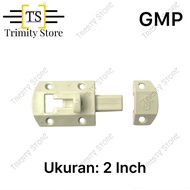 Grendel Slot / Slot Pintu Kamar Mandi PVC Ukuran 2 Inch 