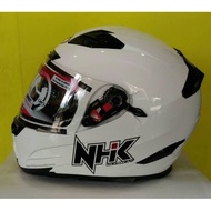 Helm Full Face NHK RX 9 rx9 white solid