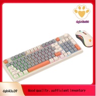 K820 USB Wired Illuminated Game Keyboard Mouse Set for Desktop/Laptop Home Office Female Compatibili