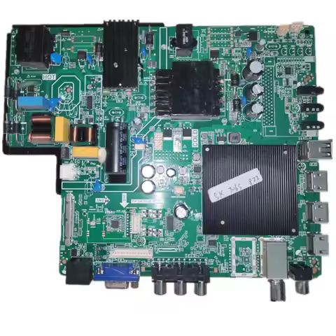 TP.SK706S.PC822 Three in one 4K Android network WiFi TV motherboard 1.5GDDR+8g emcc 105--116v 680ma
