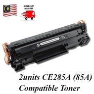 2units Compatible HP CE285A 85A 285 CE285 A CE 285A Laser Toner M1217nfw M1132