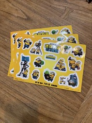 Minions/小黃人/小小兵/迷你兵團/貼紙