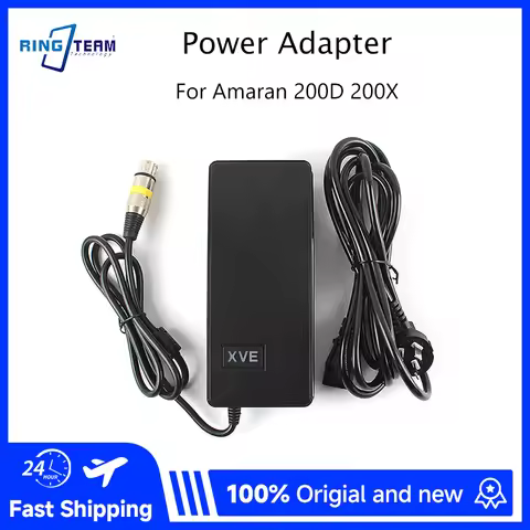 48V 5.2A LED Fill Light Power Adapter for Amaran 200d 200x Video Light 48H Stable Output Intelligent
